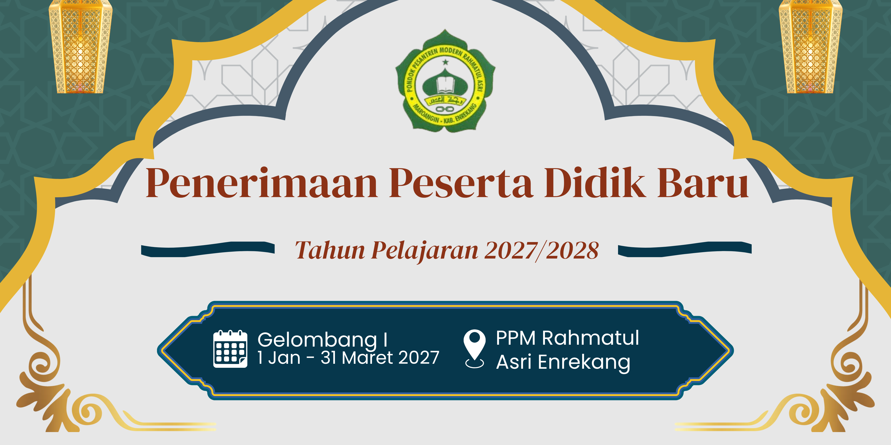 PENERIMAAN PESERTA DIDIK BARU TAHUN PELAJARAN 2027/2028